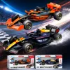 Orange and black formula racing model sports toys, children's racing collectible ornaments, colorful racing style Specification image